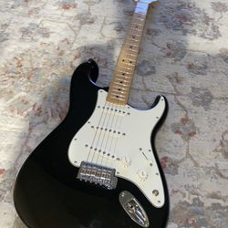 Fender Standard Stratocaster Electric Guitar -Maple Fingerboard, Black