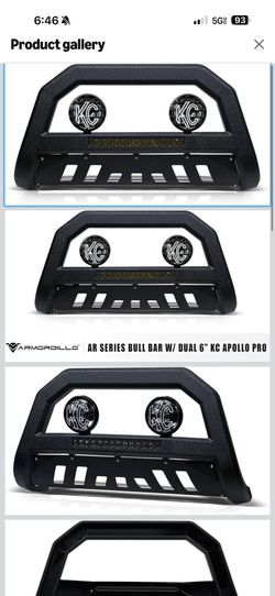 Truck bull bar