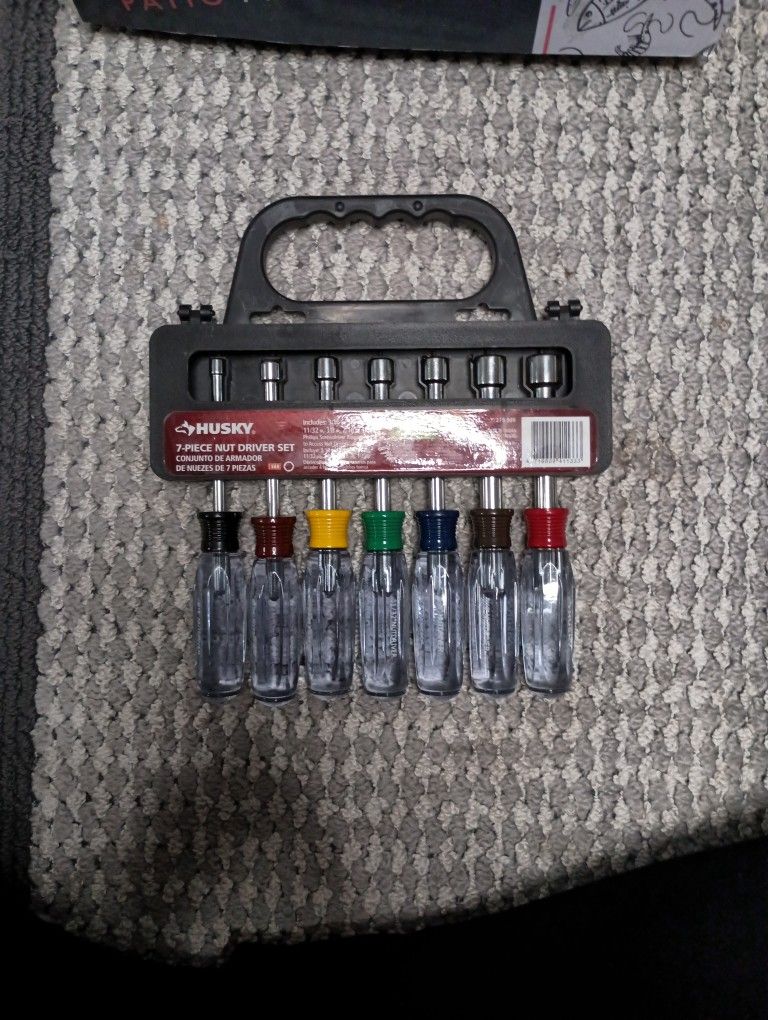 Husky 7 Piece Nut Driver Set
