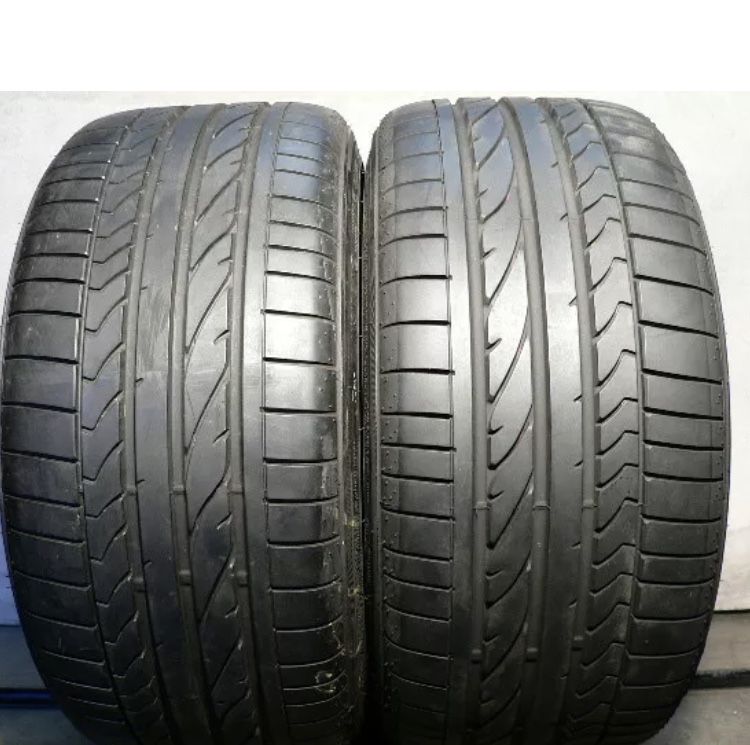 255 40 17 Bridgestone potenza 2 tires run flats