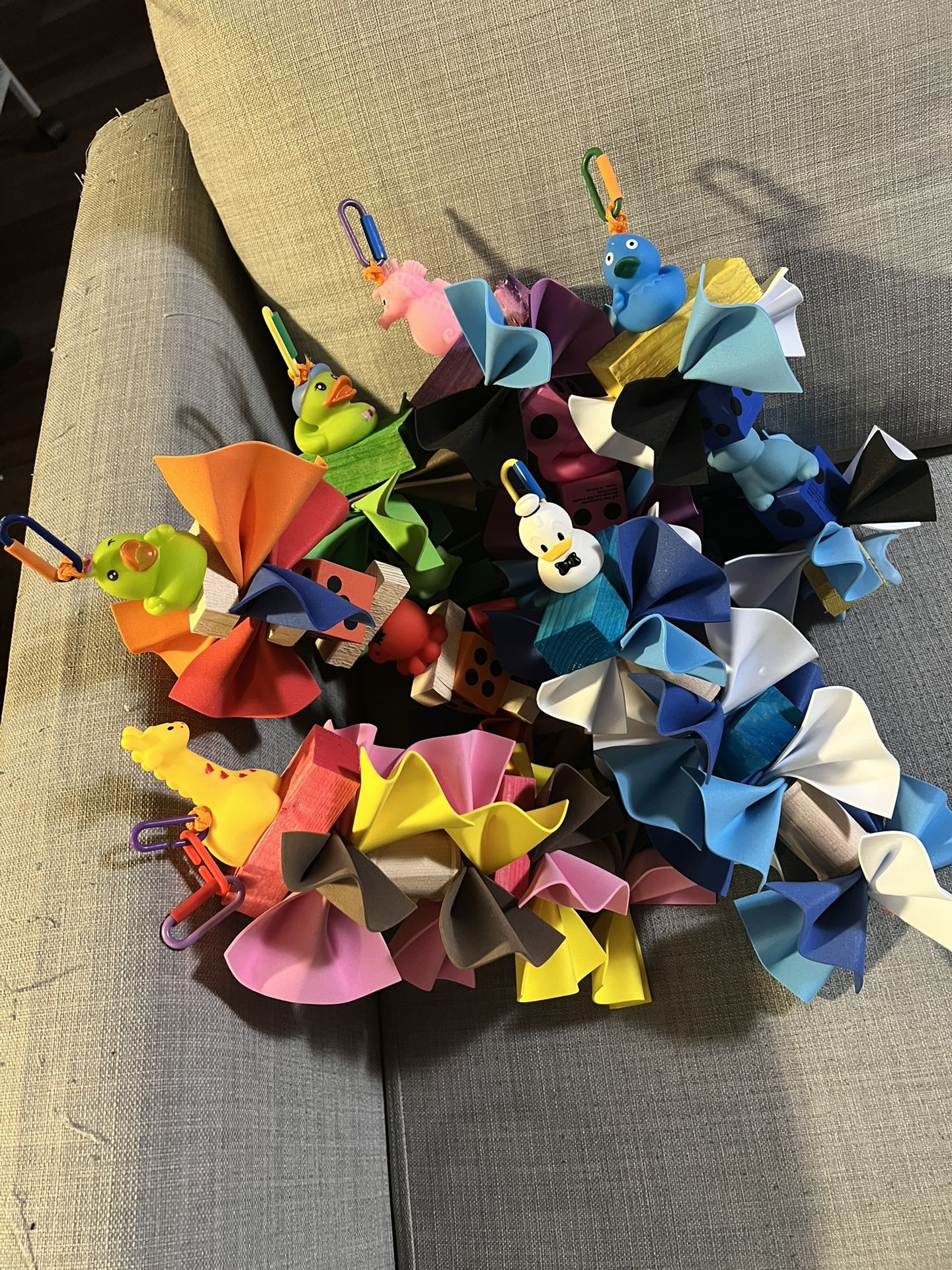 Handmade Parrot Toys