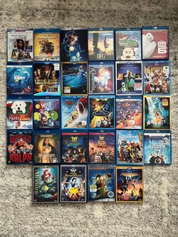 Blu Ray Disney Movies $5 each or 6 Movies for $25