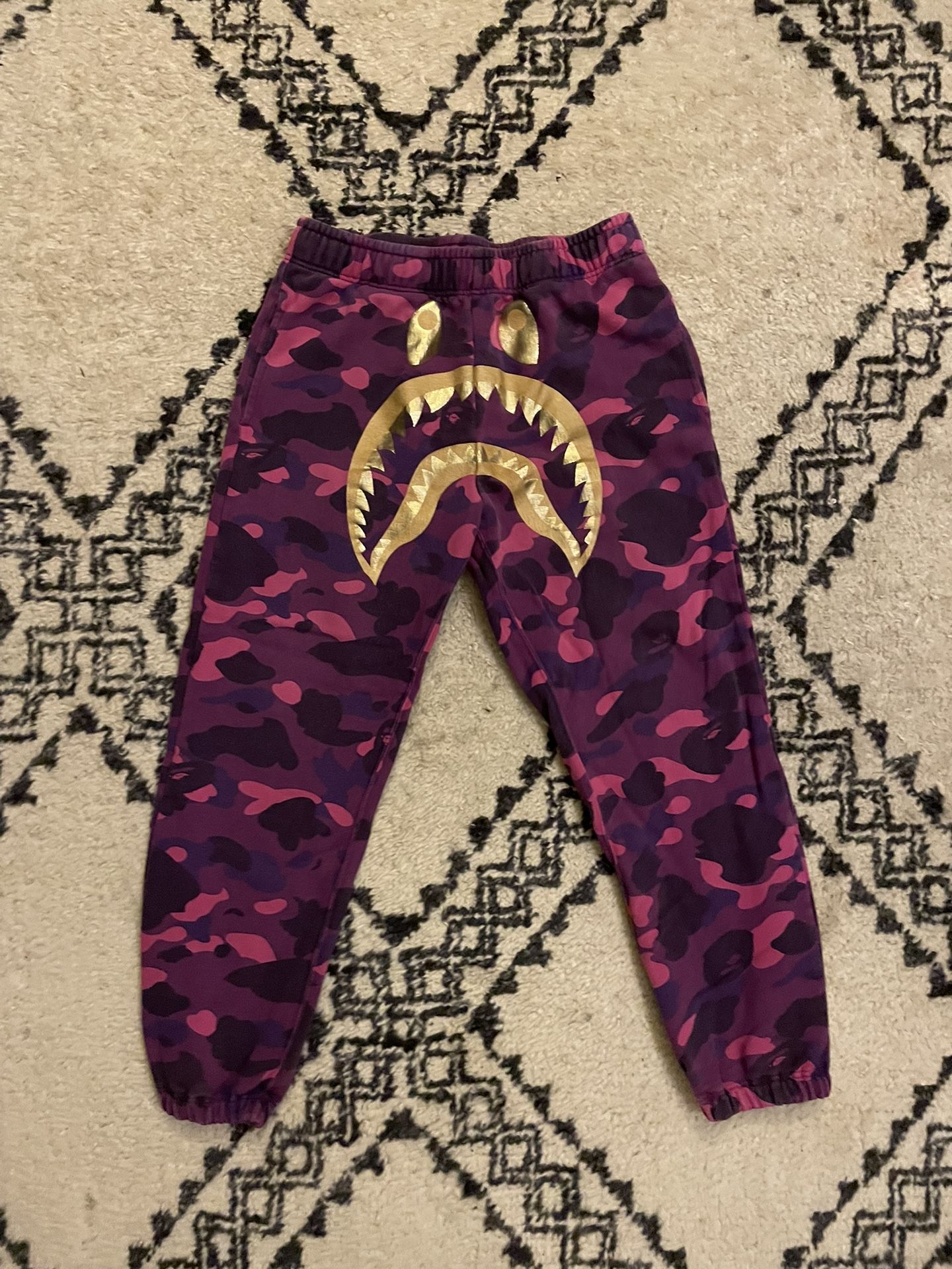 Bape Purple Sweatpants