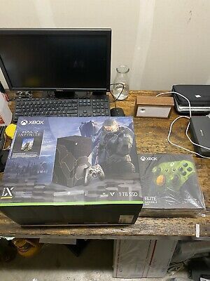 Xbox Serie X Halo Infinite Limited Edition Console and Elite Controller Bundle