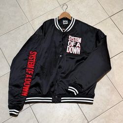 System Of A Down SOAD CHICAGO Bomber Jacket 2025 XXL (2XL) BRAND NEW NEVER WORN