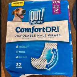 Male Puppy Diapers- XS/S