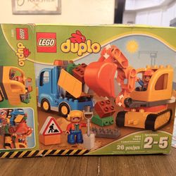 Lego Duplo Truck And Excavator Set
