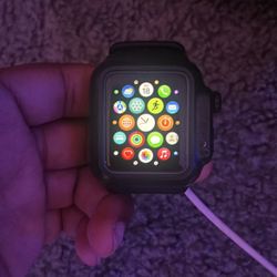 Apple Watch Series 3 Space Gray With Case 