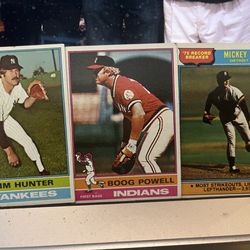 Baseball Cards.   1975.     68 Cards For Lot