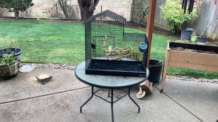 Spacious Bird Or Small Animal Cage 