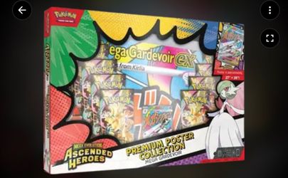 Pokemon Ascended Heroes Mega Gardevoir poster