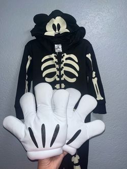 Mickey Mouse skeleton costume