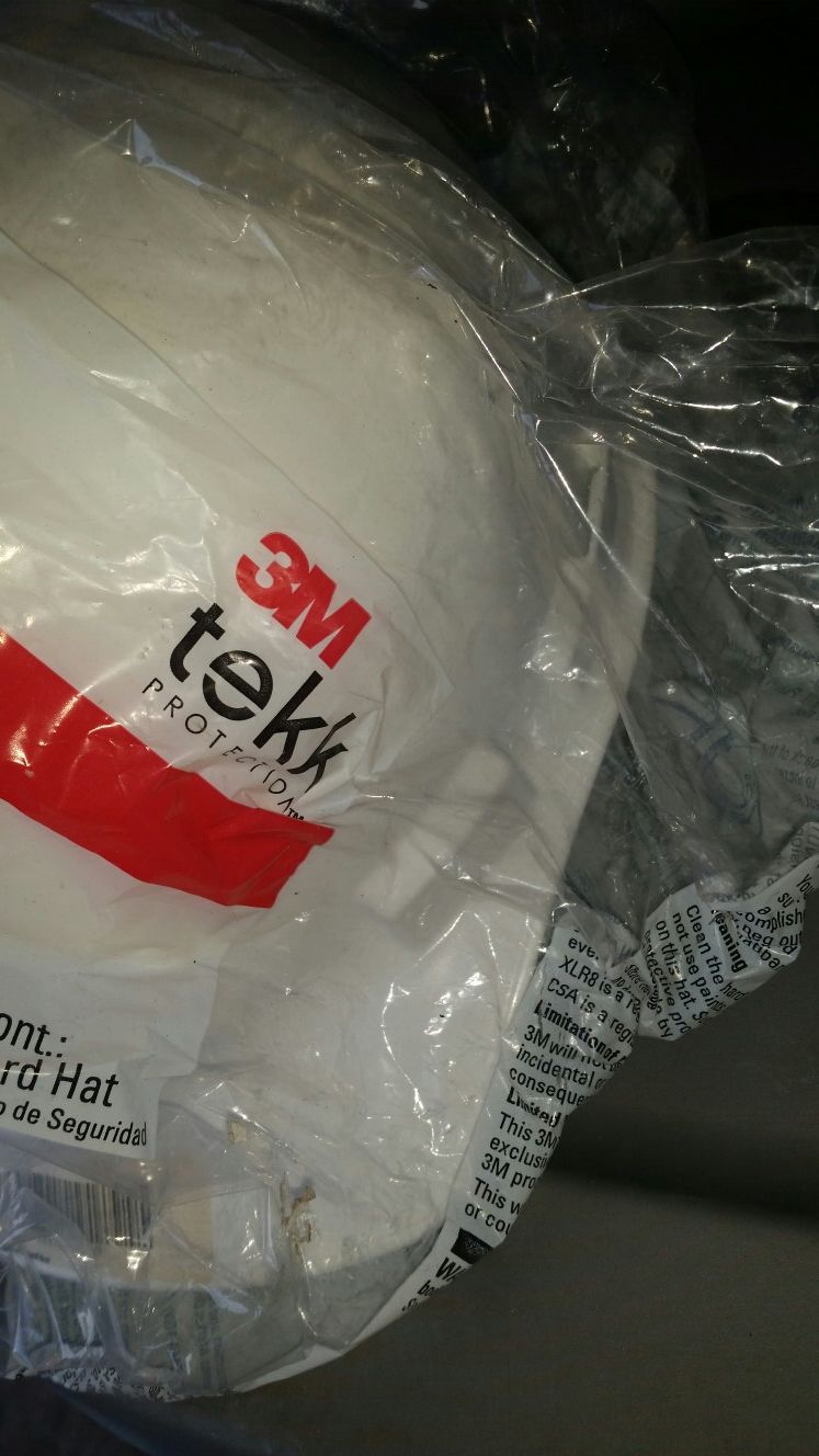 (2) hardhat 3M Casco de seguridad