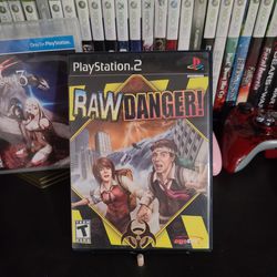 RAW DANGER! PS2/Playstation 2