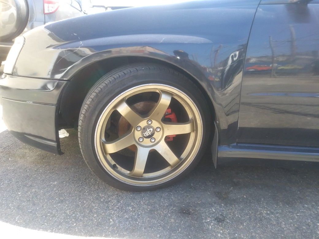 ROTA GRID WHEELS GOLD 18X9.5 +38 5X100