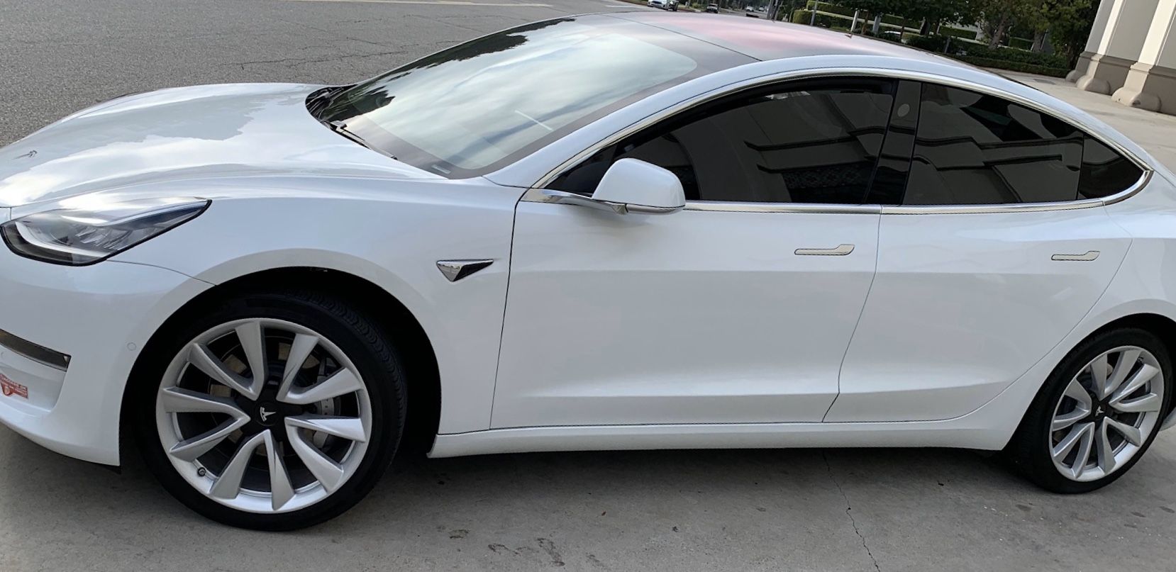 2018 Model 3 Tesla long range with enhanced autopilot