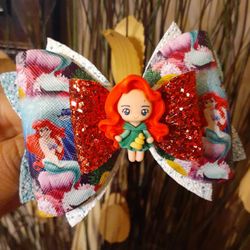 Little Mermaid Little Girl's Hair Bows