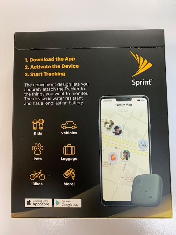 SPRINT HAS THE PERFECT TRACKING DEVICE FOR ONLY 7$ MONTHLY! PURRFECT FOR PETS! 🐱