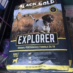 New Black Gold Explorer Dog Food-$50 A Bag 