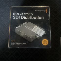 Black magic Mini Converter Sdi Distribution New Sealed 