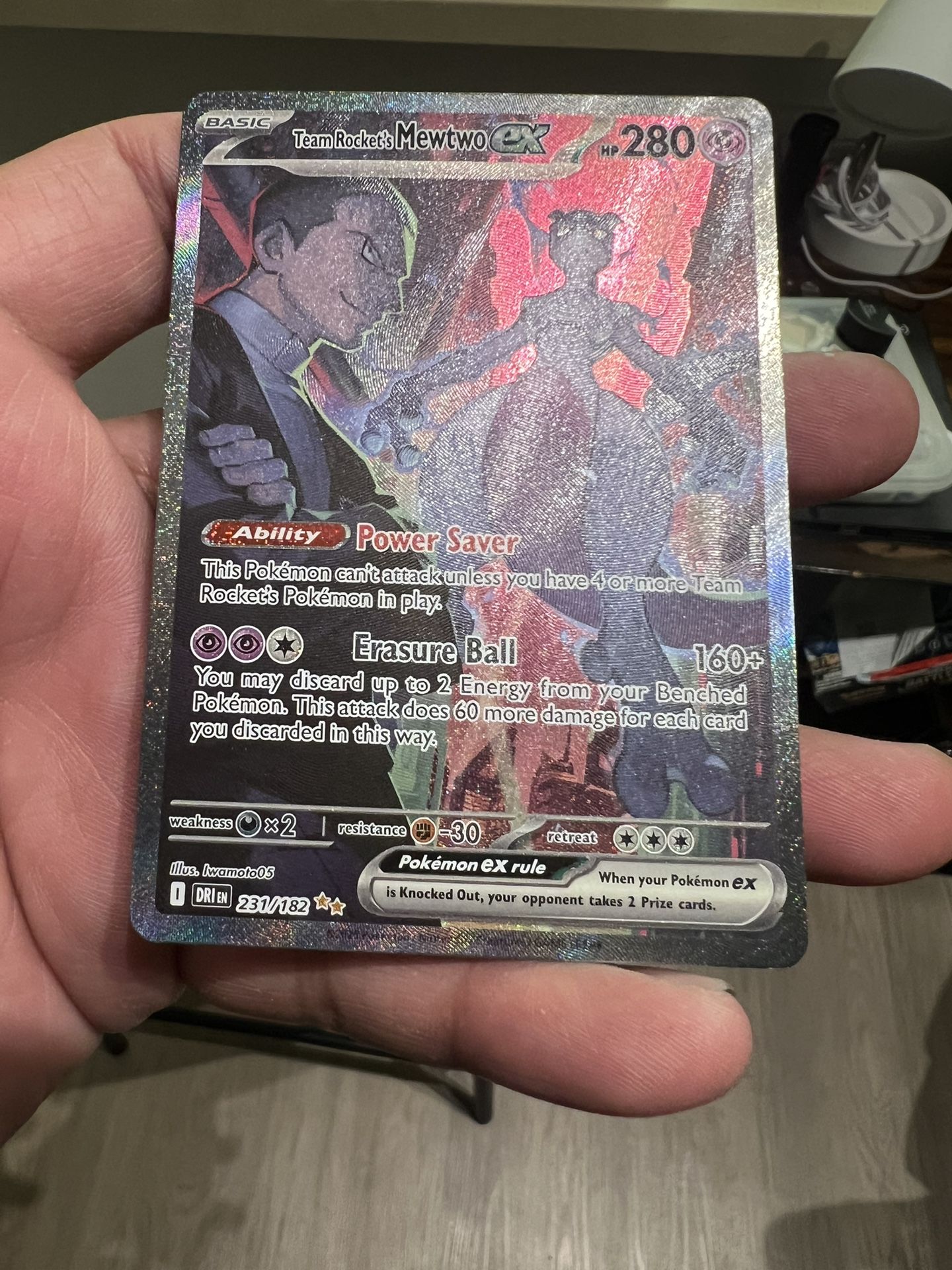 Team Rockets Mewtwo NM