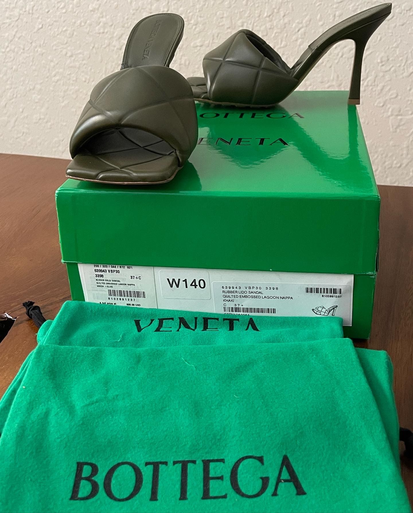 Bottega Veneta Lido Heel