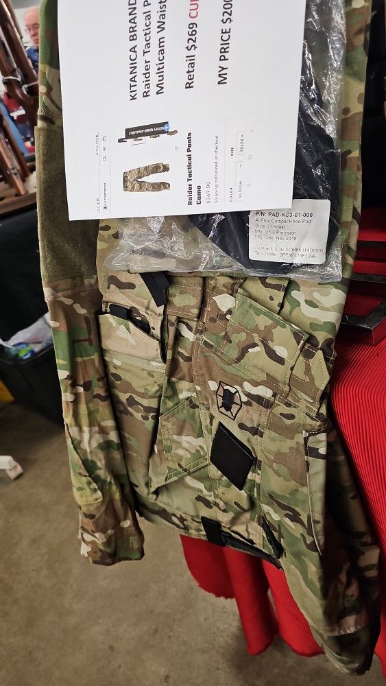 New Multicam Kitanica Raider Tactical Pants