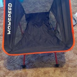 Wowspeed backpack/ motorcycle chairs $40
