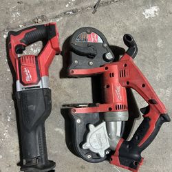 Milwaukee Band Saw And Reciprocating Saw
