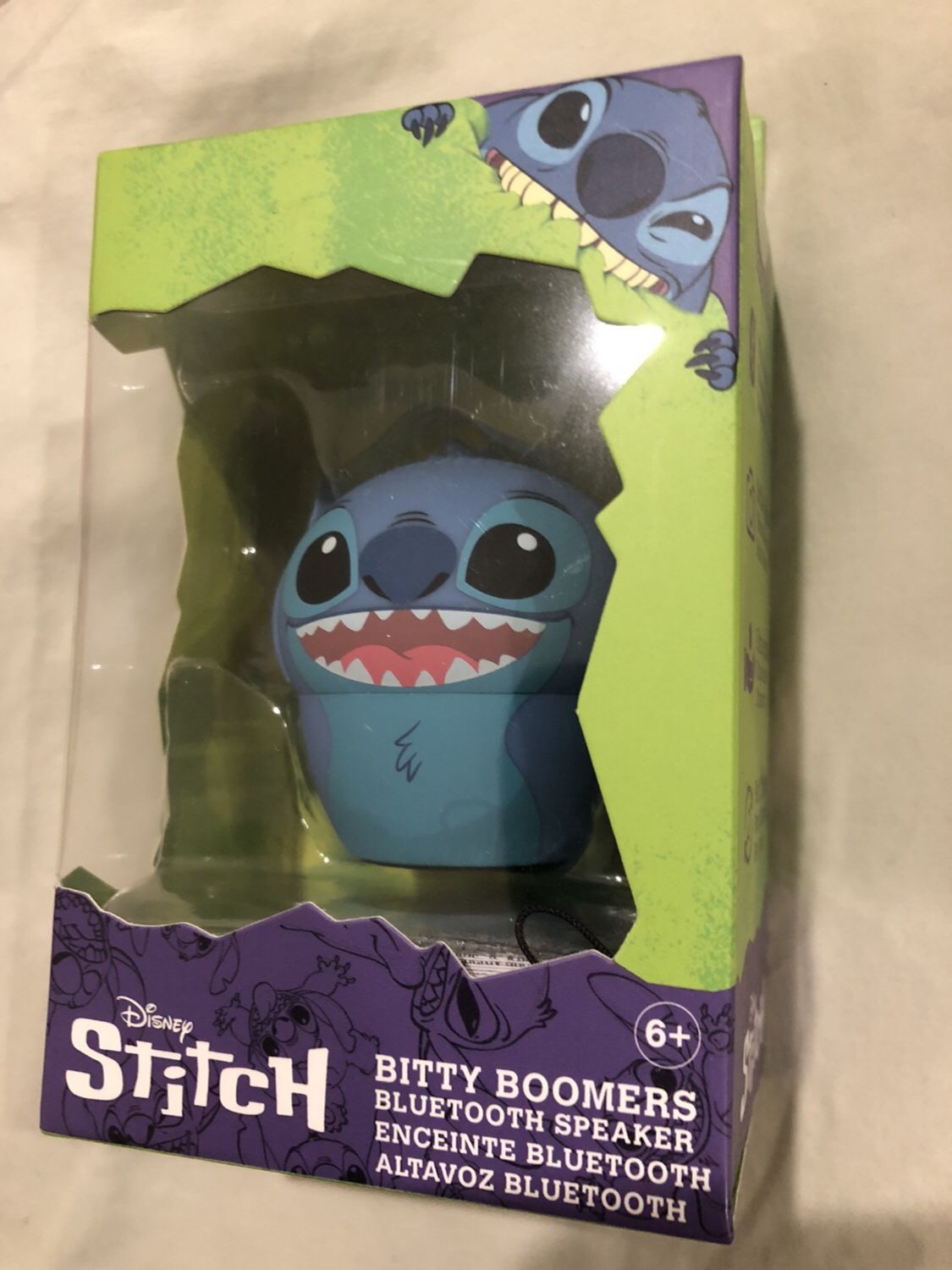 NEW NIB Stitch Bluetooth Speaker Bitty Boomers