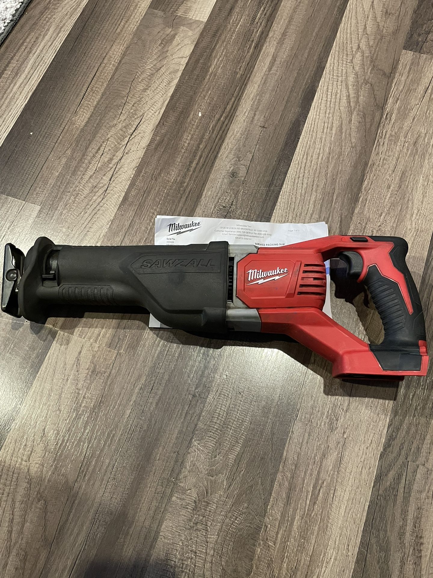 Milwaukee M18 Sawzall