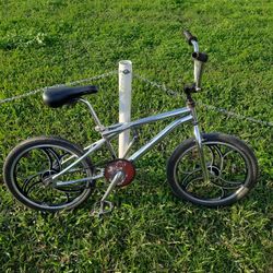 Vintage 90s Gt Dyno 4130 Chrome Frame  Trick Freestyle Bmx Bike Bicycle