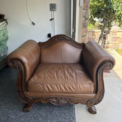 Leather Couch Set 