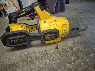 60 volts Dewalt blower for sale Works Strong needs pipe