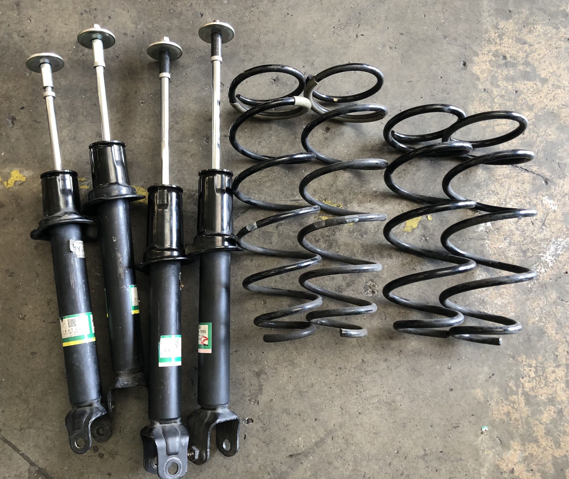 Used Set Of 2016-2024 Mazda Miata ND Oem Stock Shocks And Springs