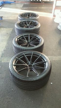 Wheels and tires