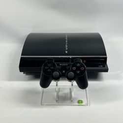 Sony PlayStation 3 Fat PS3 60GB Black Console Gaming System CECH-A01