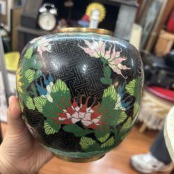 Chinese Cloisonné Vase