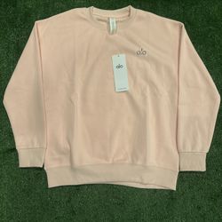 Pink Alo Crewneck!!! (Size: S/L)