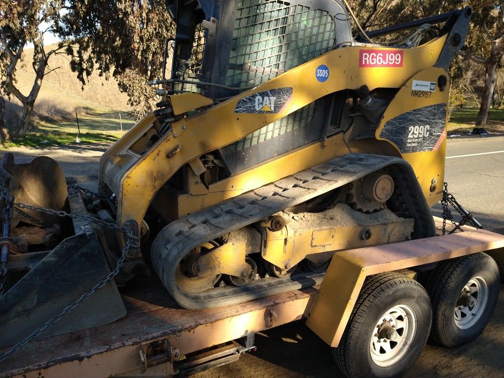 Cat 299ç High Flow Xps 2 Speed Skid Steer