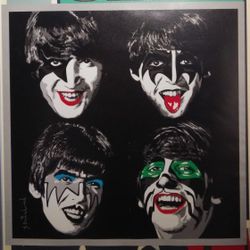 4 Mr Brainwash Banksy Beatles Rolling Stones Michael Jackson Gandhi Posters 