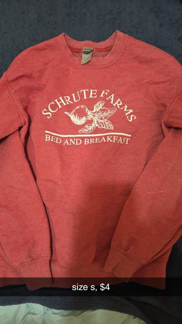 schrute farms sweatshirt