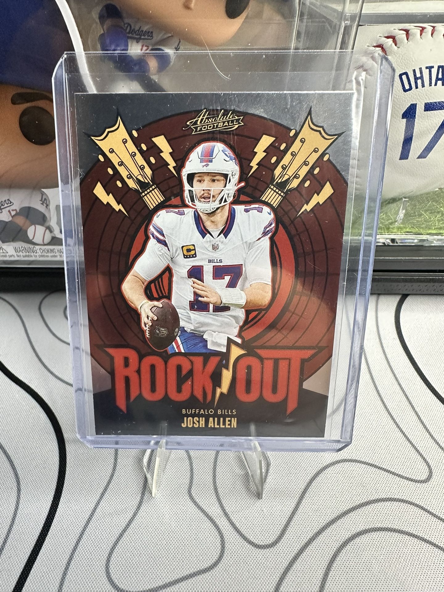 Josh Allen 2024 Panini Absolute Rock Out #RO-JAN Buffalo Bills