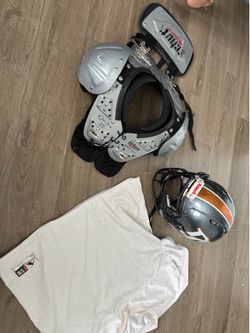 Riddell and Schutt Youth Football Gear Set