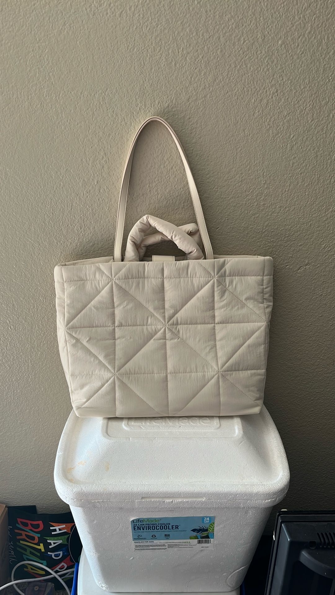 Beige Bag