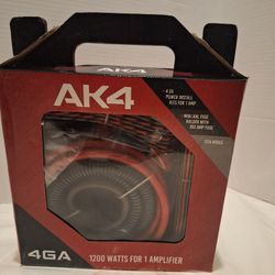 New 4 Gauge Amp Kit