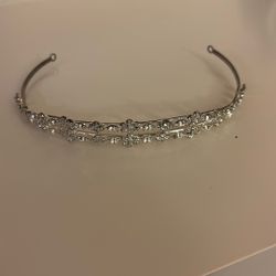 Silver tiara
