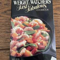 Weight Watchers Fast And Fabulous Cookbook 