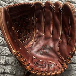 Rawlings Leather Softball Glove 