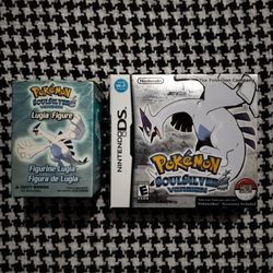 Pokemon SoulSilver (Nintendo DS) with Promo Lugia Figurine
